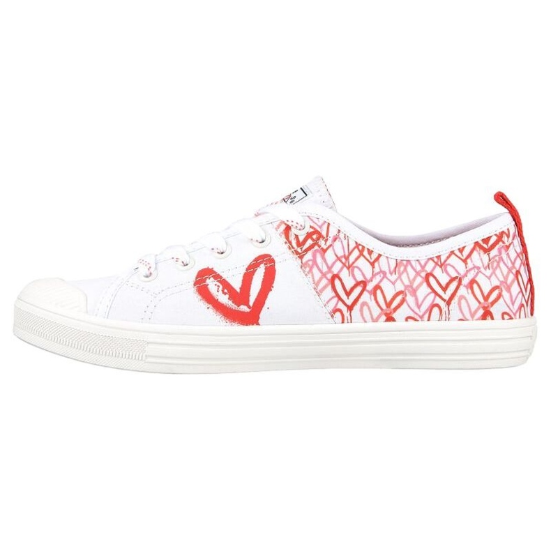 Sapatos Skechers x JGoldcrown: Bobs B Cool All Corazon W 113952-WRPK branco 1