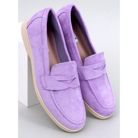 BM Blum mocassim roxo de camurça 1