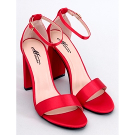 Ranae Sandália vermelha com salto vermelho 1 Ranae Sandália vermelha com salto vermelho 1