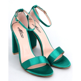 Ranae Sandália bloco verde 1