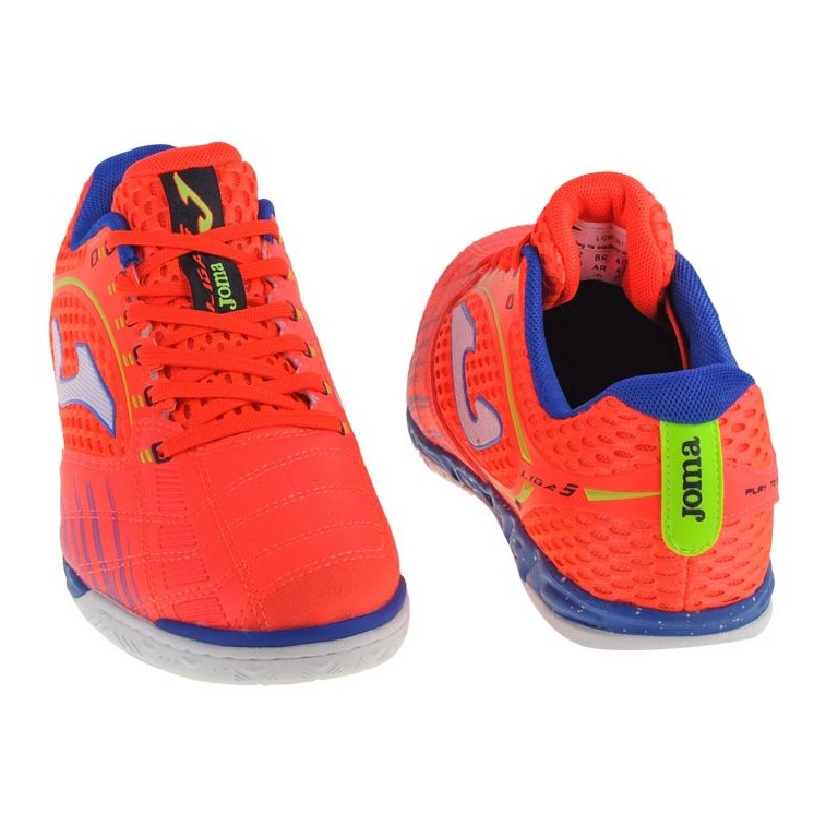 Chuteiras de futebol Joma Liga-5 2207 In M LIGW2207IN laranja laranjas e tintos 1