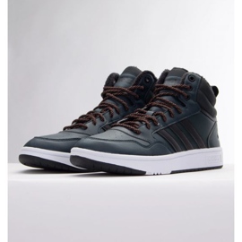 Tênis adidas Hoops 3.0 Mid Wtr M GW6702 verde 1