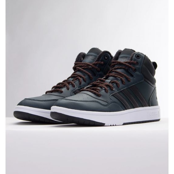 Tênis adidas Hoops 3.0 Mid Wtr M GW6702 verde 1