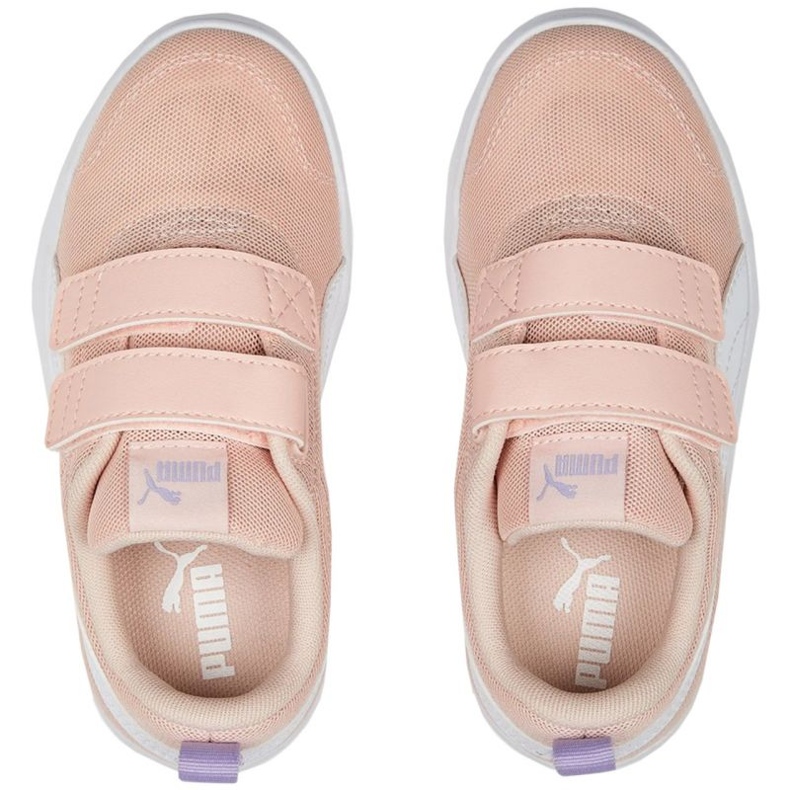 Tênis Puma Courtflex v2 Mesh V Ps Jr 371758 13 rosa 1 Tênis Puma Courtflex v2 Mesh V Ps Jr 371758 13 rosa 1