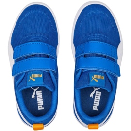 Tênis Puma Courtflex v2 Mesh V Ps Jr 371758 14 azul 1