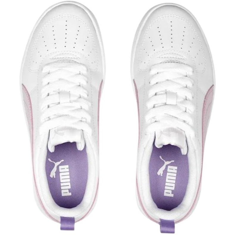 Puma Rickie Jr 384311 15 sapatos branco 1 Puma Rickie Jr 384311 15 sapatos branco 1