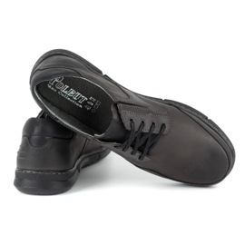 Polbut Sapatos masculinos casuais cinza J55 2