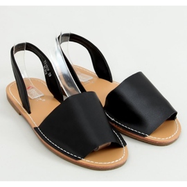 BM Sandálias femininas Sloan pretas preto 1