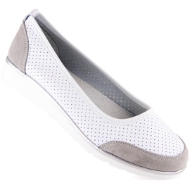 Sabrinas de mulher em pele branca vazadas Filippo DP4524 branco 2