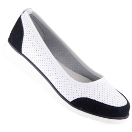 Sabrinas de mulher em pele branca vazadas Filippo DP4524 branco 1