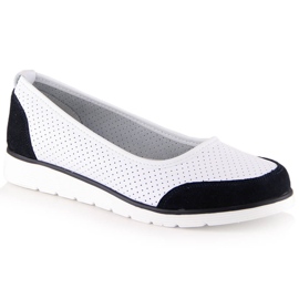 Sabrinas de mulher em pele branca vazadas Filippo DP4524 branco 2