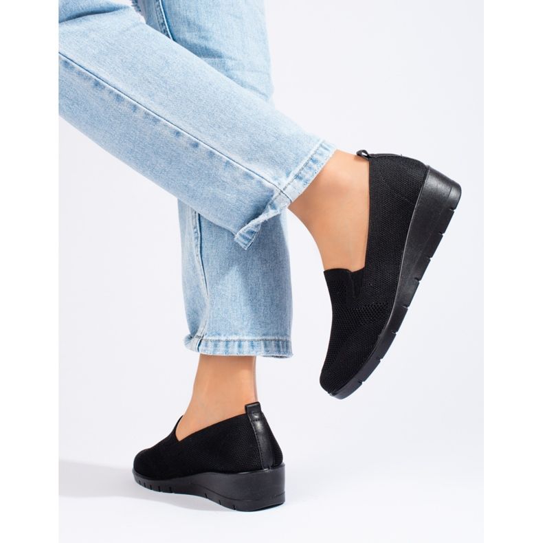 Sapatos desportivos em tecido preto T.Sokolski 1