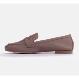 Marco Shoes mocassins sem forro castanho 1