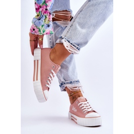 Tênis feminino On The Platform Lee Cooper LCW-23-31-1804L rosa 2