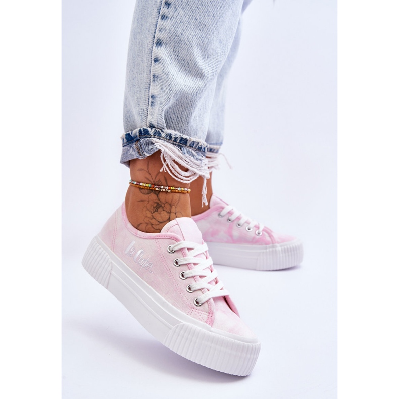 Tênis Plataforma Lee Cooper LCW-23-31-1781L Rosa 2