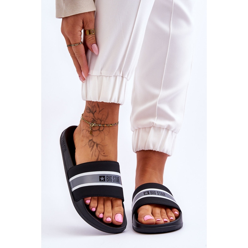 Chinelos de espuma leve Big Star JJ274648 Preto 1