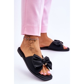 Evento Chinelos Femininos com Laço Preto Becky 2