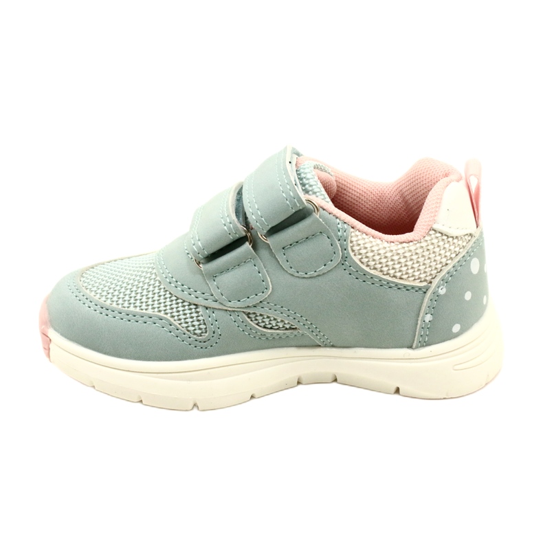 Evento Sapatos esportivos para meninas para velcro 23dz23-5917 azul 2