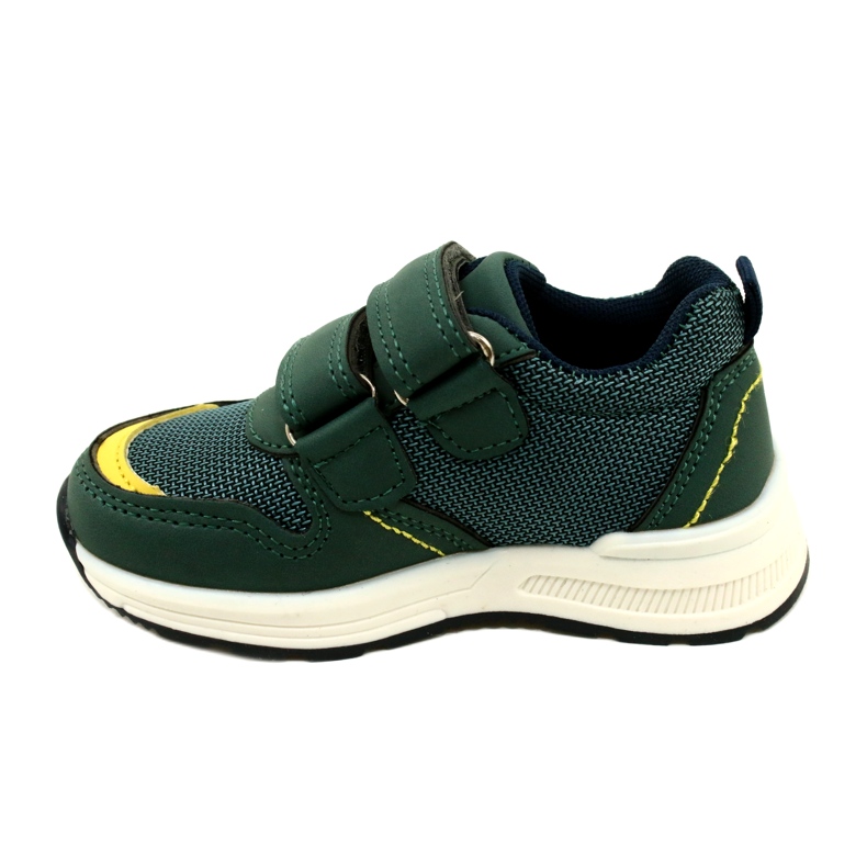 Evento Sapatos esportivos para meninos para velcro 23dz23-5916 verde 2