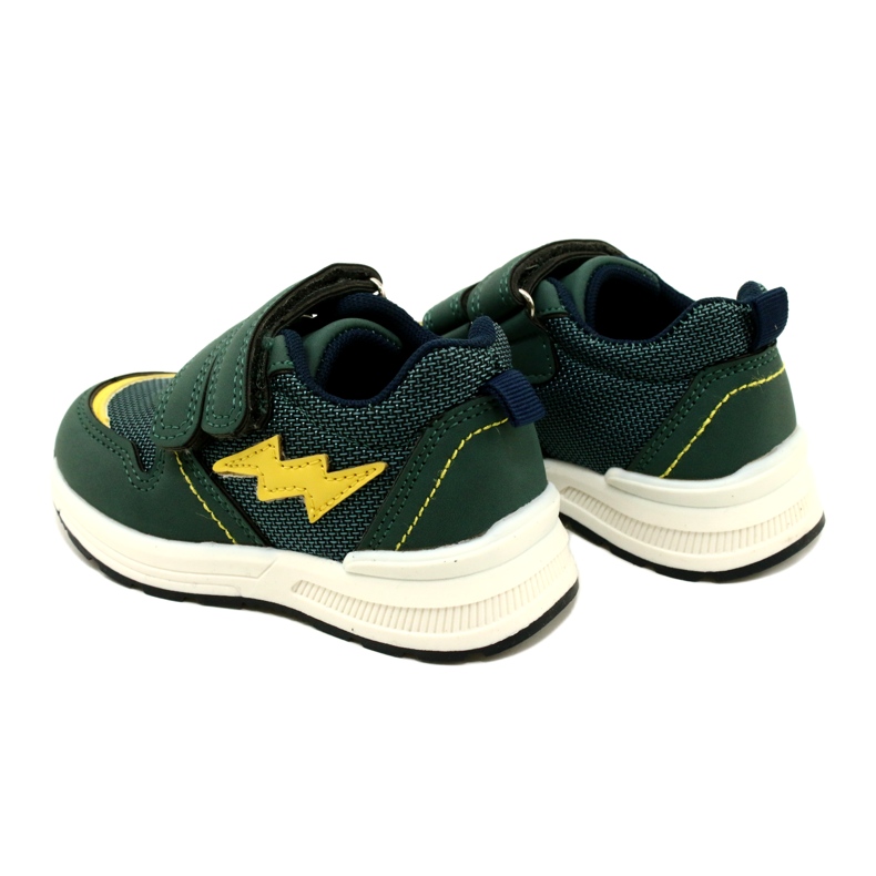 Evento Sapatos esportivos para meninos para velcro 23dz23-5916 verde 6