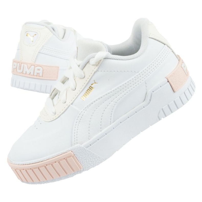 Puma Cali Jr 374187 03 sapatos branco 1