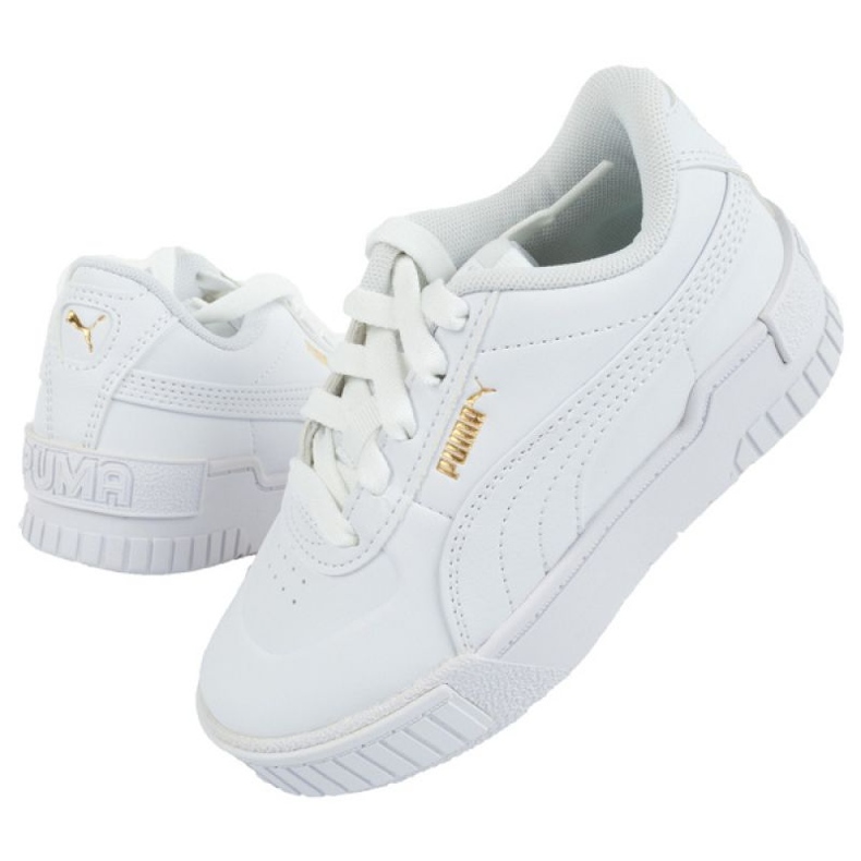 Puma Cali Jr 374187 01 sapatos branco 1
