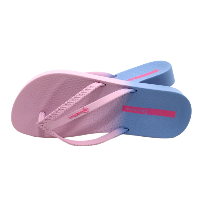 Flip-flops feminino Ipanema recreativo 83385 AJ183 Pink-Blue rosa 4