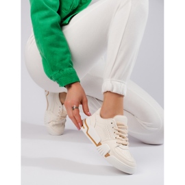 Tênis feminino Shelovet bege 1