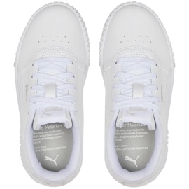 Puma Carina 2.0 Ps Jr 386186 02 sapatos branco 1