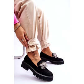 FB2 Mocassim feminino com plataforma preto Brenda 5