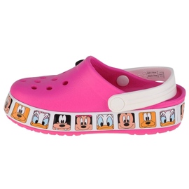 Banda Crocs Fl Minnie Mouse Clog T Jr 207720-6QQ rosa 1