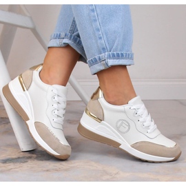 Sapatos desportivos em pele multicoloridos para mulher Filippo DP4660 1