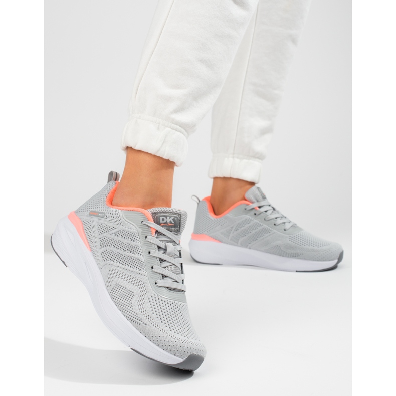 Tênis esportivo feminino DK cinza 1