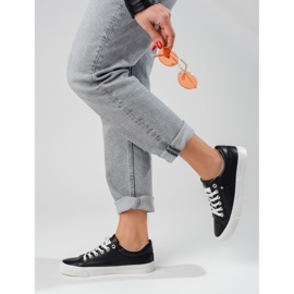 Ténis Vinceza preto clássico de mulher 2