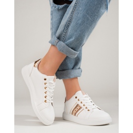 Tênis esportivo clássico feminino branco Shelovet 1