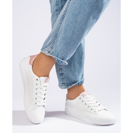 Tênis Big Star vazado branco feminino HH274073 1