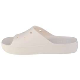 Chinelos Crocs Classic Platform Slide 208180-100 branco 1