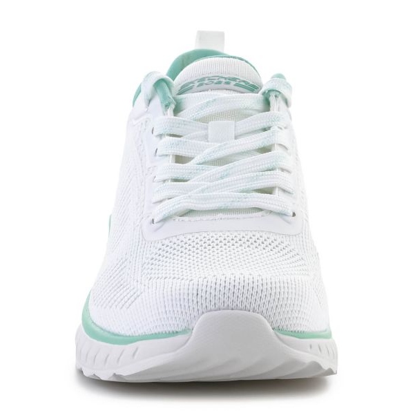 Tênis Skechers Bobs Squad Chaos Linhas Paralelas W 117212-OFWT branco 1