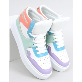 Tênis cano alto Erva Multicolor multicolorido 1 Tênis cano alto Erva Multicolor multicolorido 1