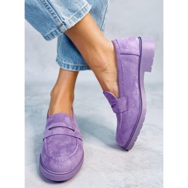 BM Mocassins de mulher Dawson Purple roxo 1
