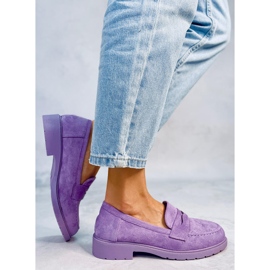 BM Mocassins de mulher Dawson Purple roxo 2