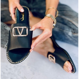 BM Chinelos de mulher Tonya Black preto 2