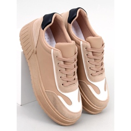 BM Tênis Plataforma Griffin Cáqui bege 1