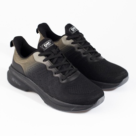DK sapatos esportivos para homens pretos 2