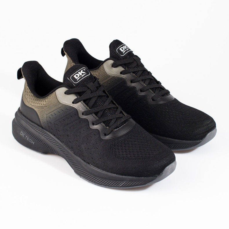 DK sapatos esportivos para homens pretos 2