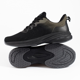 DK sapatos esportivos para homens pretos 1