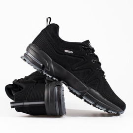 Tênis esportivo preto DK têxtil masculino 1