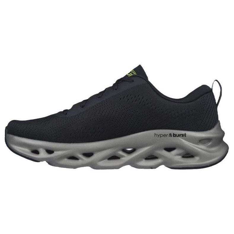 Sapatos Skechers Go Run Swirl Tech M 220303-BKLM preto 1