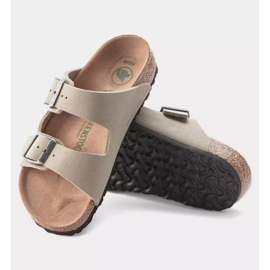 Chinelos Birkenstock Arizona Bs Jr 1023421 bege 2