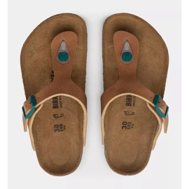 Chinelos Birkenstock Gizeh Bs Jr 1024337 marrom 2